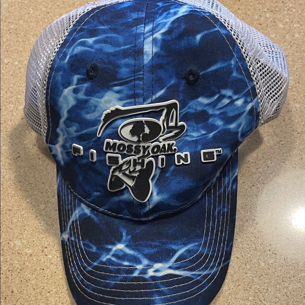 Mossy Oak Ocean Blue Fishing Hat